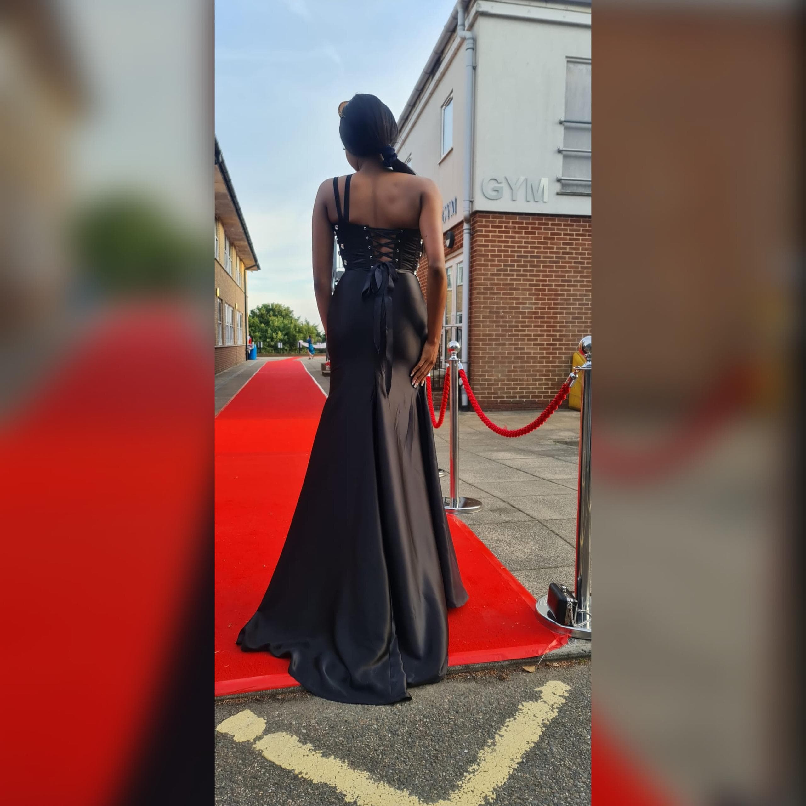 Mermaid Satin Dress view 3
