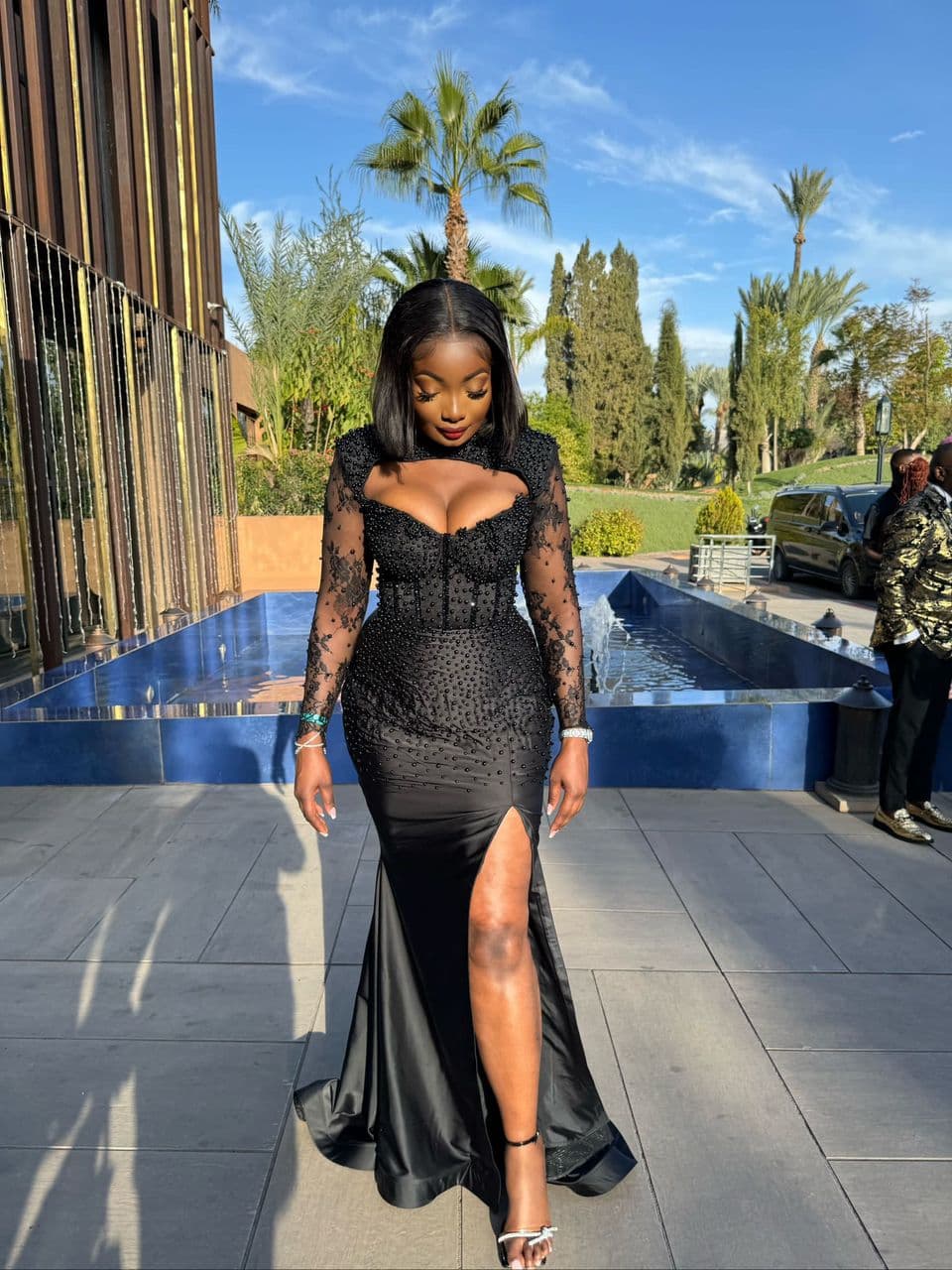 Premium Satin Dress view 2