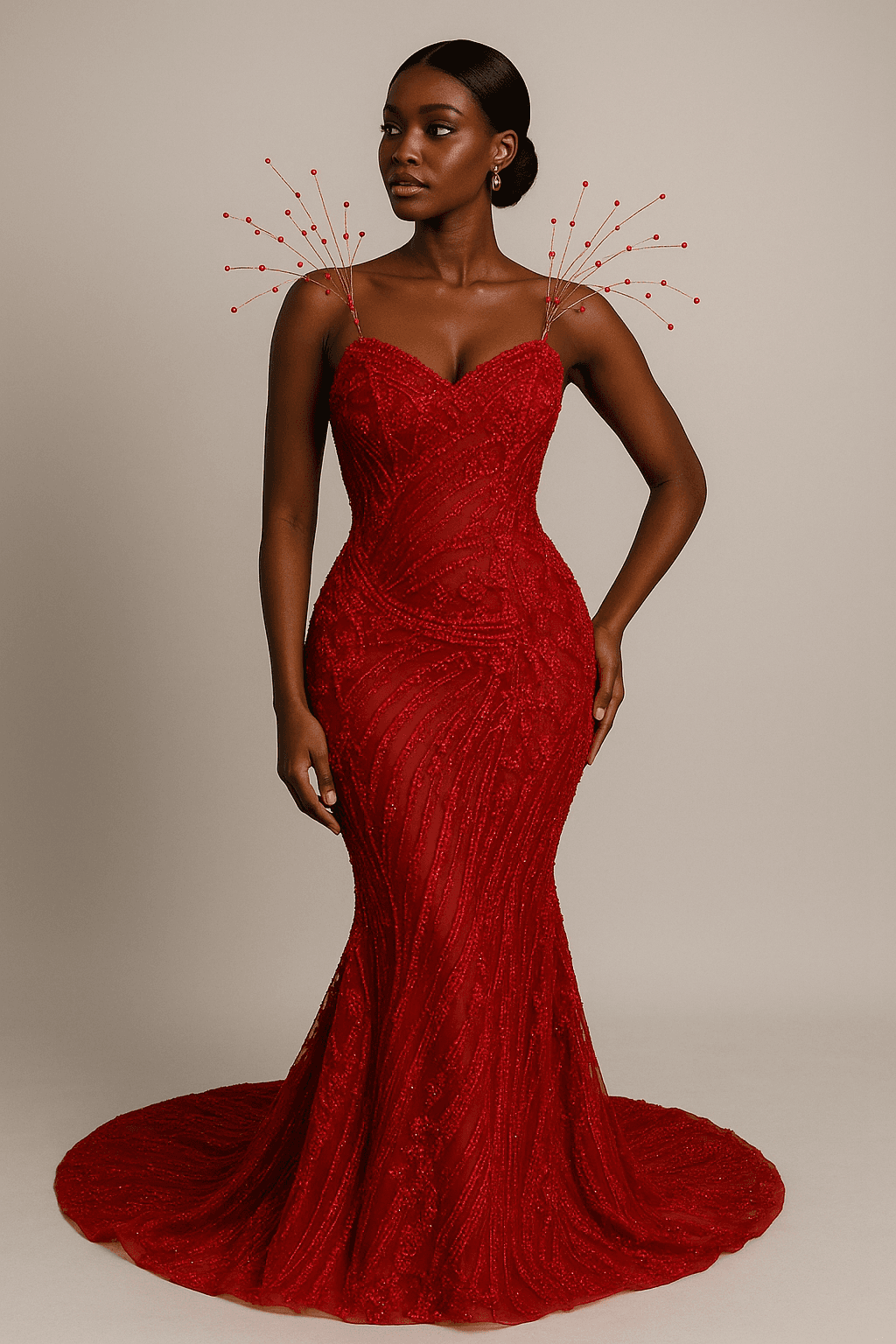 Crystal Vine Dress
